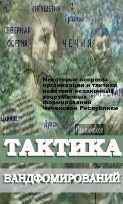 И. МОЧАЛИНА - Некоторые вопросы организации и тактики действий незаконных вооруженных формирований Чеченской Республики