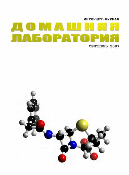 Интернет-журнал "Домашняя лаборатория", 2007 №9 - Журнал «Домашняя лаборатория»