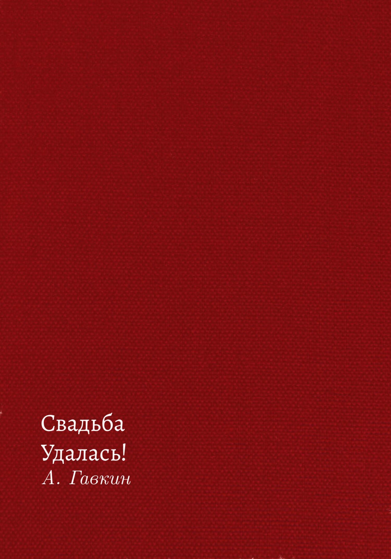 Свадьба удалась! - Александр Гавкин