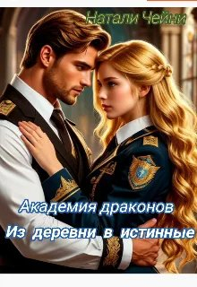 Академия драконов: Из деревни в истинные - Натали Чейни